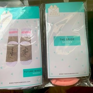 Brand New Bride Socks New in Package